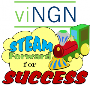 viNGN STEAM Forward for SUCCESS logo